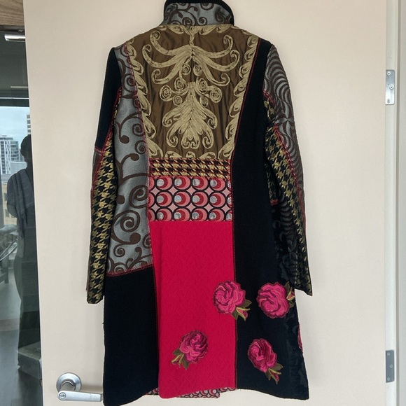 DESIGUAL Coat Multicolor - Picture 4 of 11